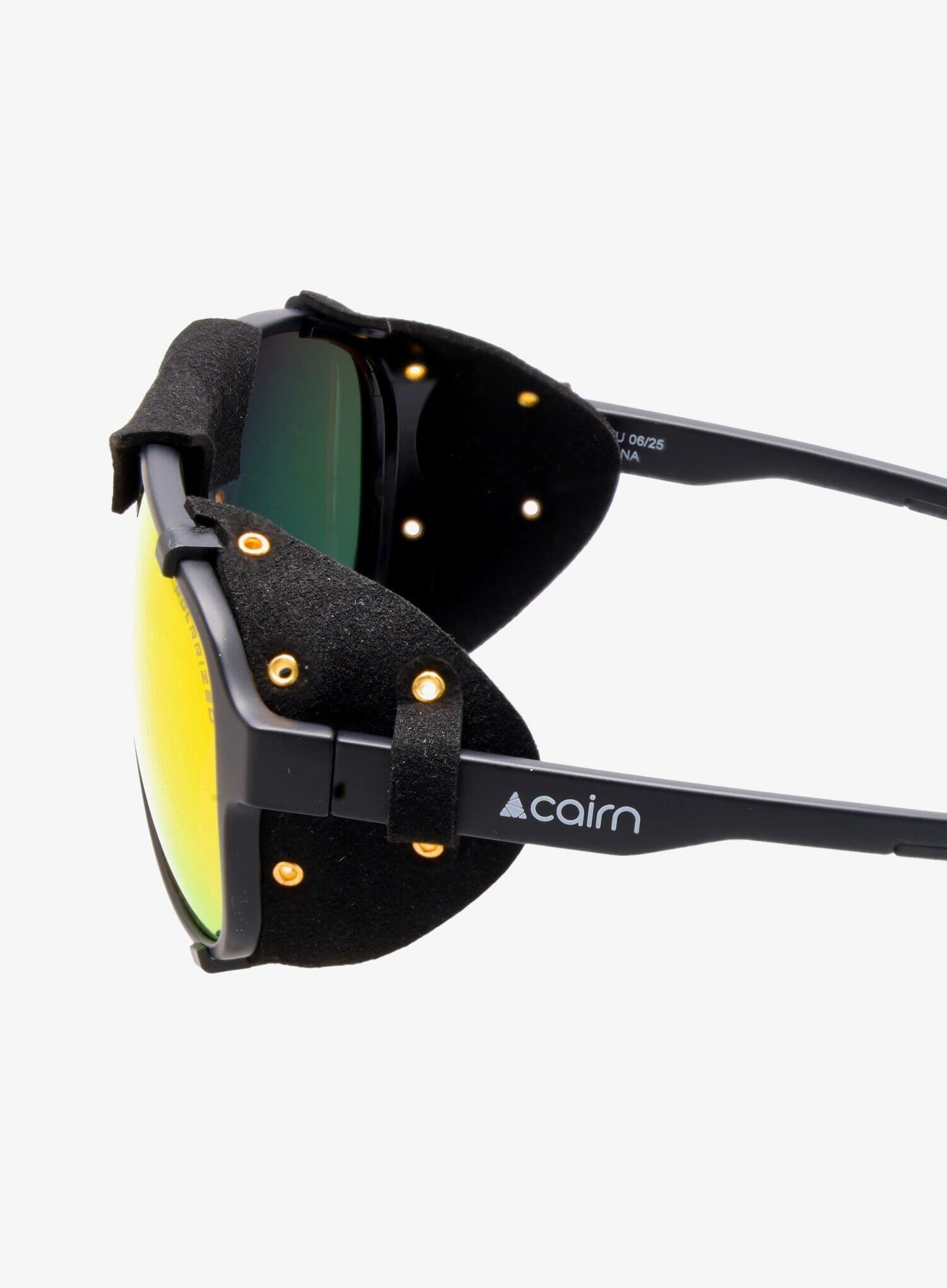 CAIRN Lunettes de soleil NORTH POLARIZED - MAT BLACK RED 5/6
