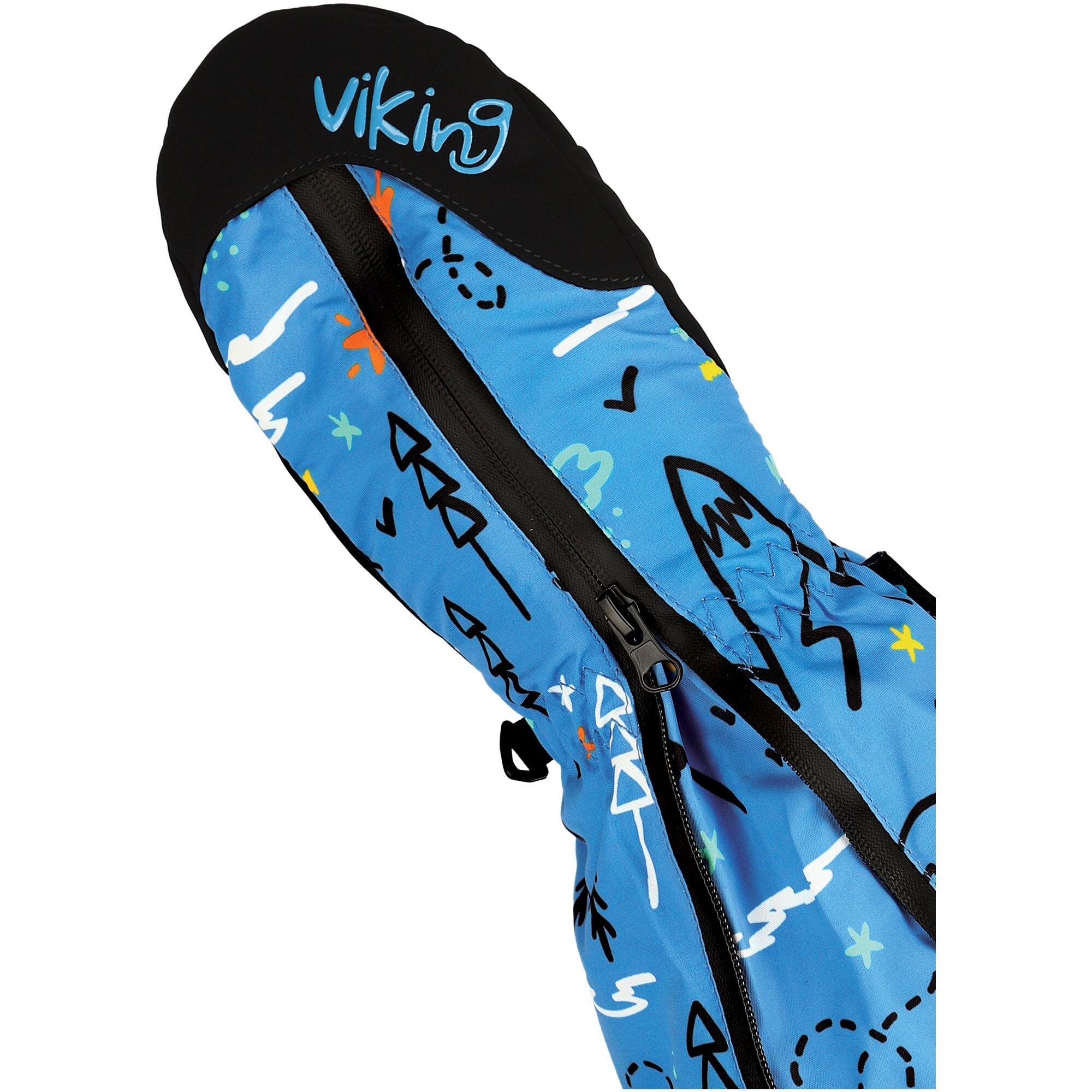 Muffole sci bambino Viking Snoppy blu 5K_L 2/3