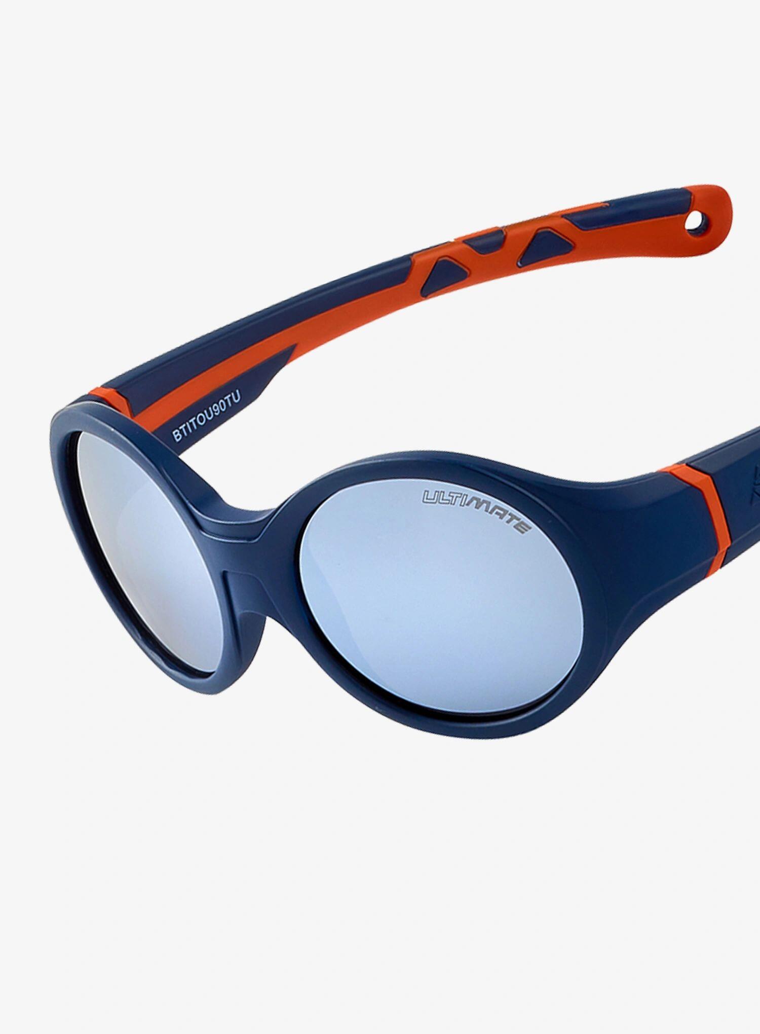 Lunettes Enfant Cairn Titou Mat Rouge Bleu 2/2