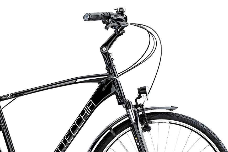 Vélo trekking Bottecchia 220 Man 700c aluminium, 21 vitesses, noir 2/4