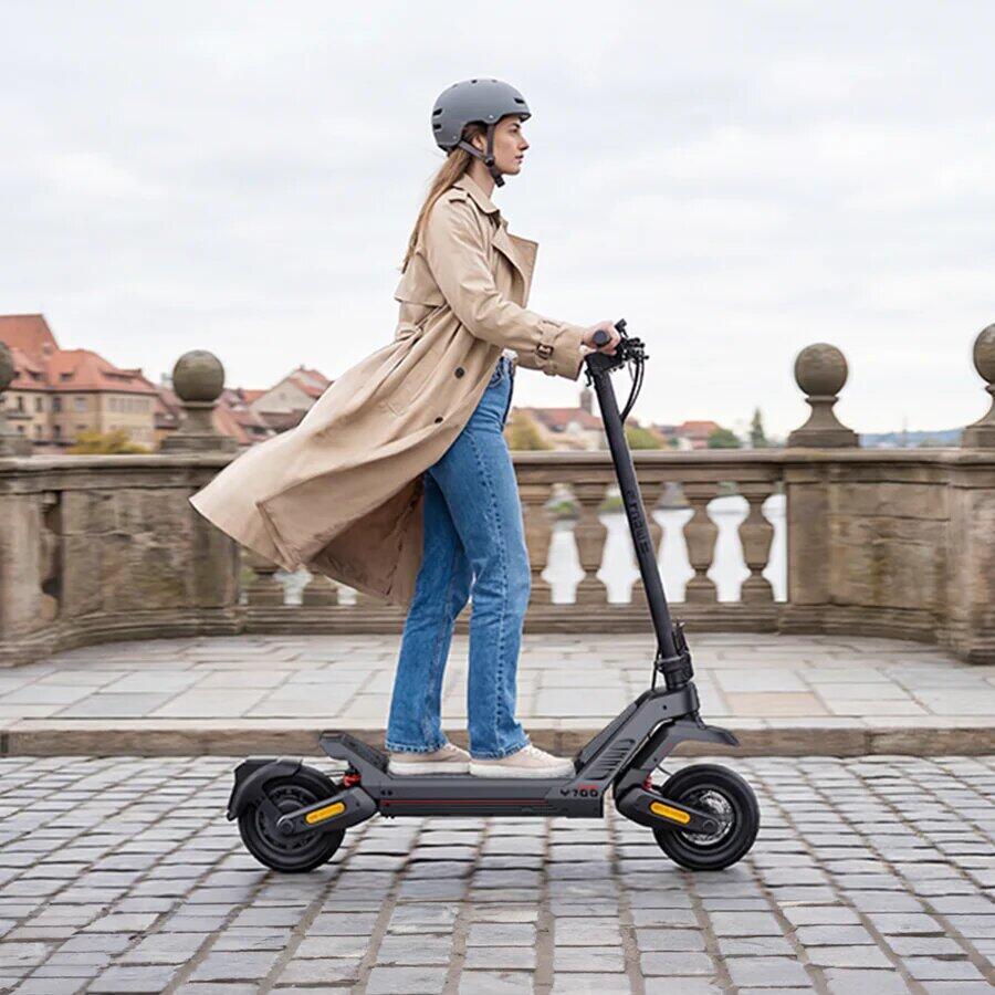 Y700 Patinete eléctrico plegable para adultos 48V 18,2Ah, neumático 10" 5/7