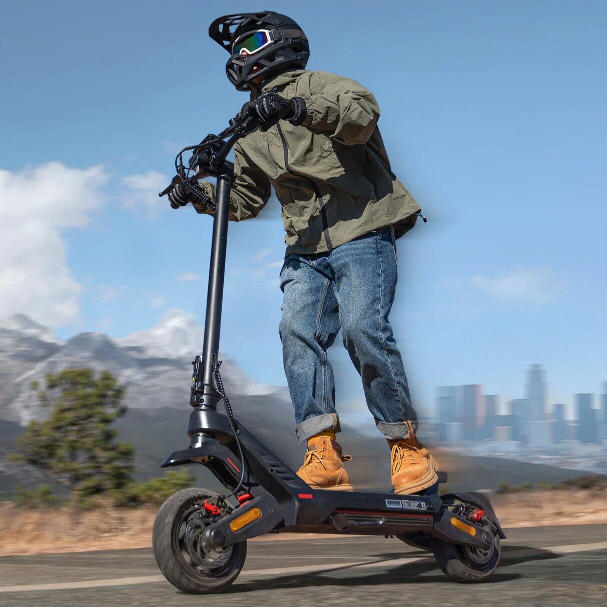 Y700 Patinete eléctrico plegable para adultos 48V 18,2Ah, neumático 10" 6/7