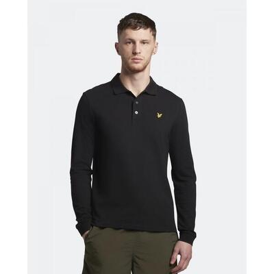 Polo met lange mouwen lyle & scott