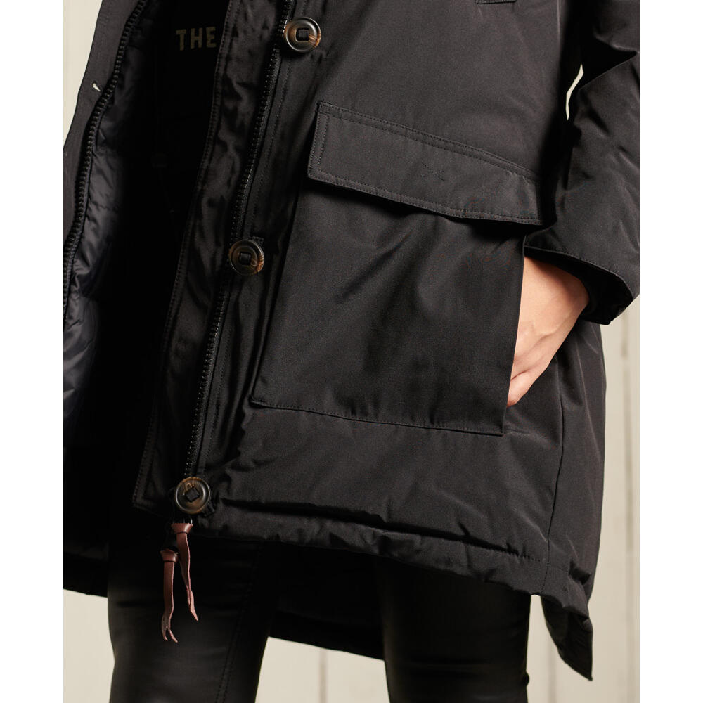 Parka acolchoada feminina Superdry Rookie 3/4