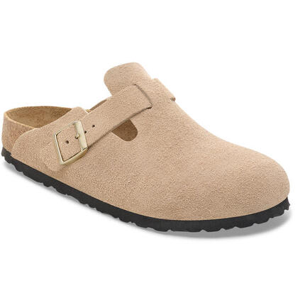 Sabots Femme Birkenstock Boston Leve Beige