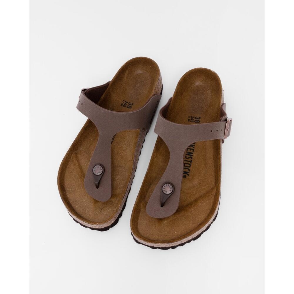Sandales Homme Birkenstock Gizeh Marron 2/7
