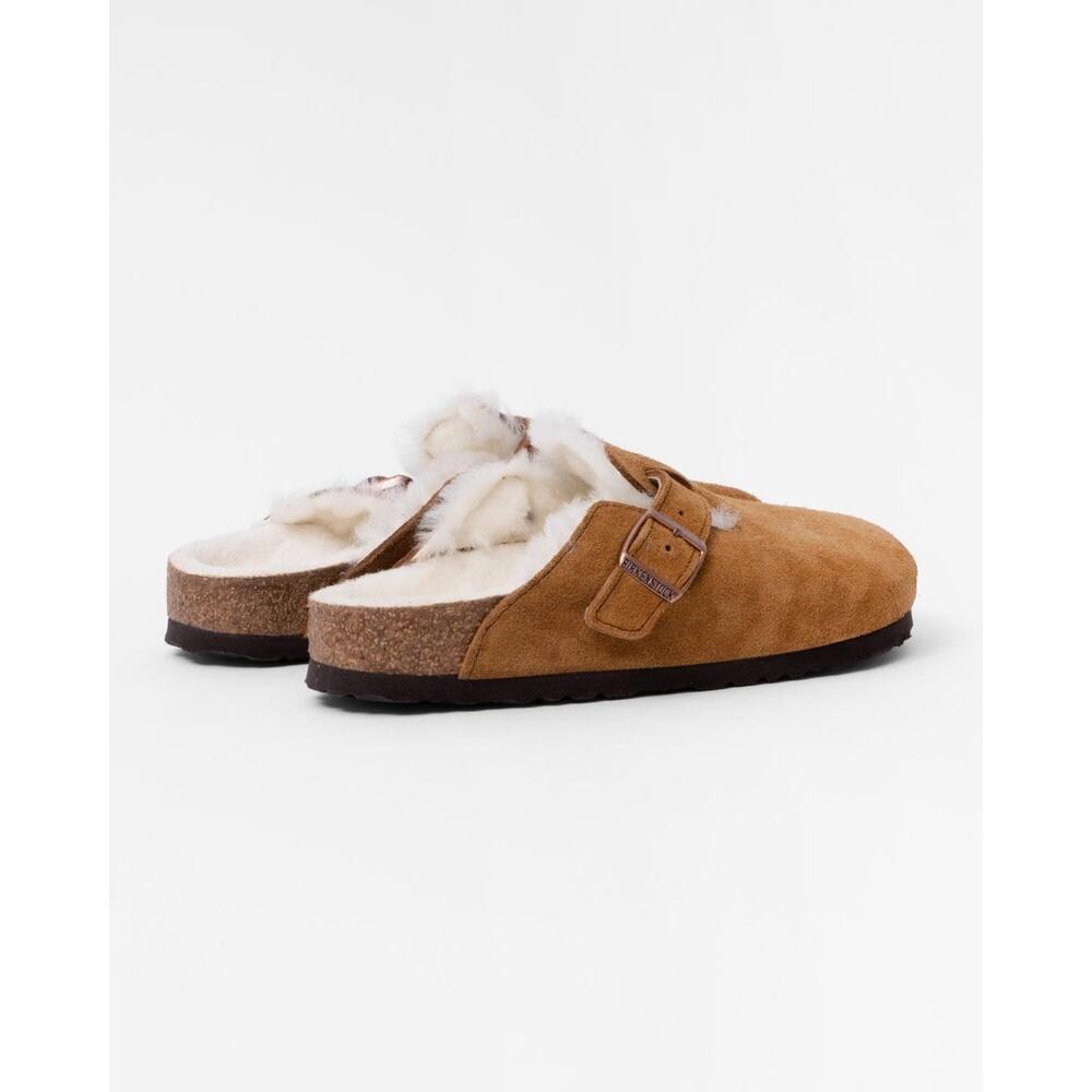 Socos Mulher Birkenstock Boston Castanho 3/6