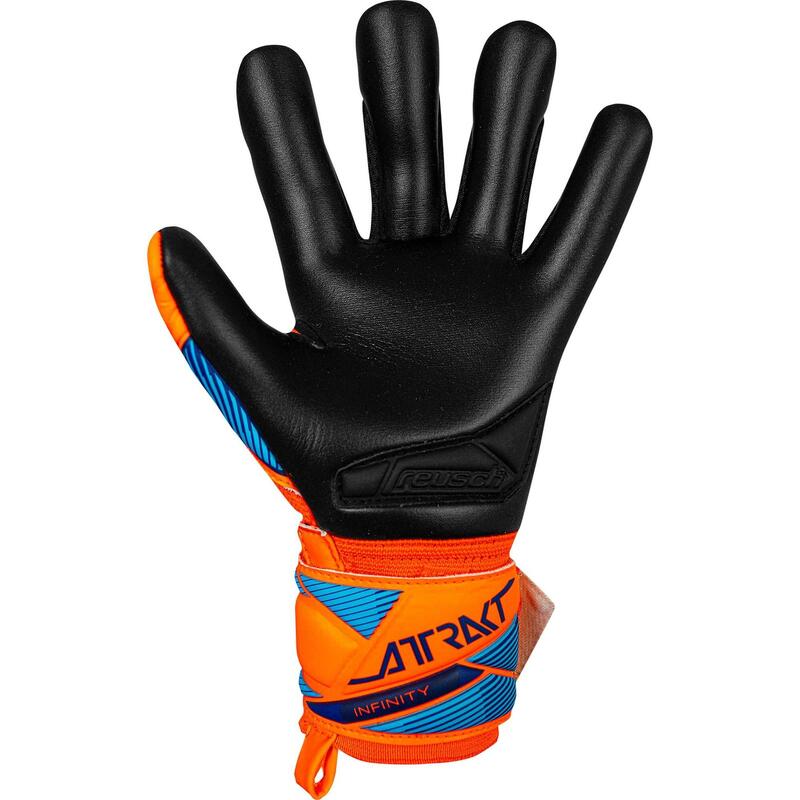 Mănuși de portar pentru copii Reusch Attrakt Infinity Evolution NC Junior