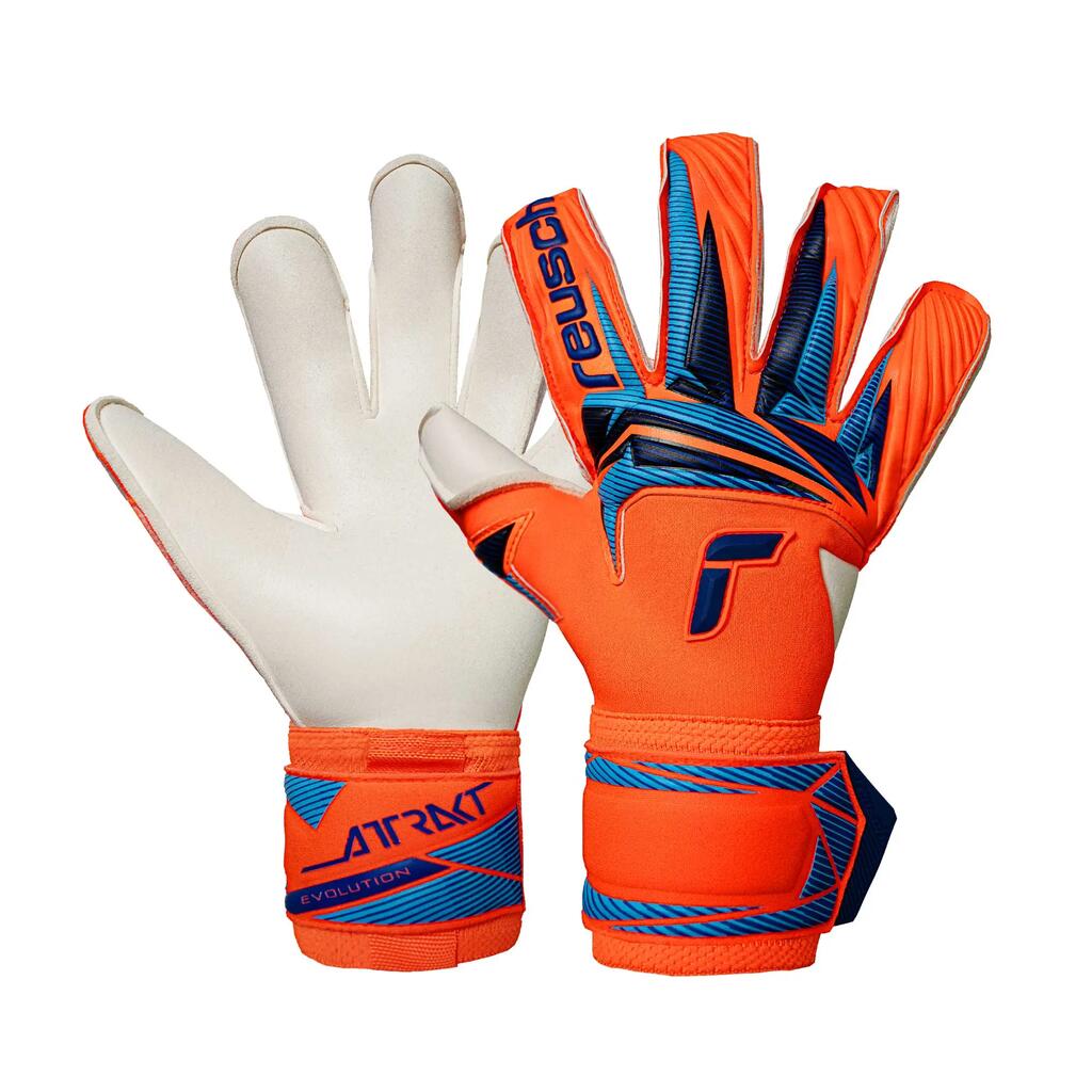 Goalkeeper gloves Reusch Attrakt Gold X Evolution Dominik Livakovic Coupe du Mon