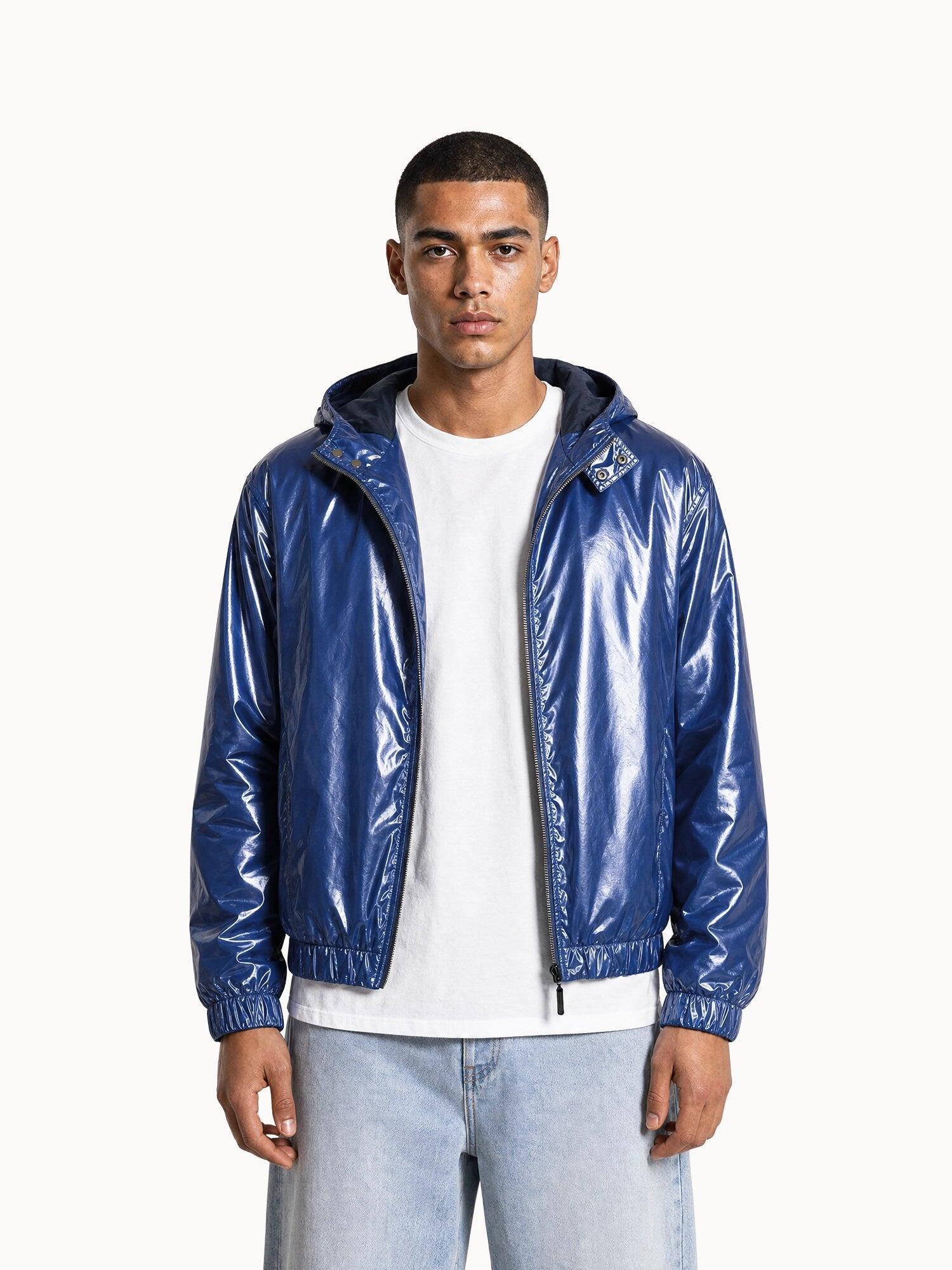 Veste de pluie déperlante effet métallisé Contemporain 1/7