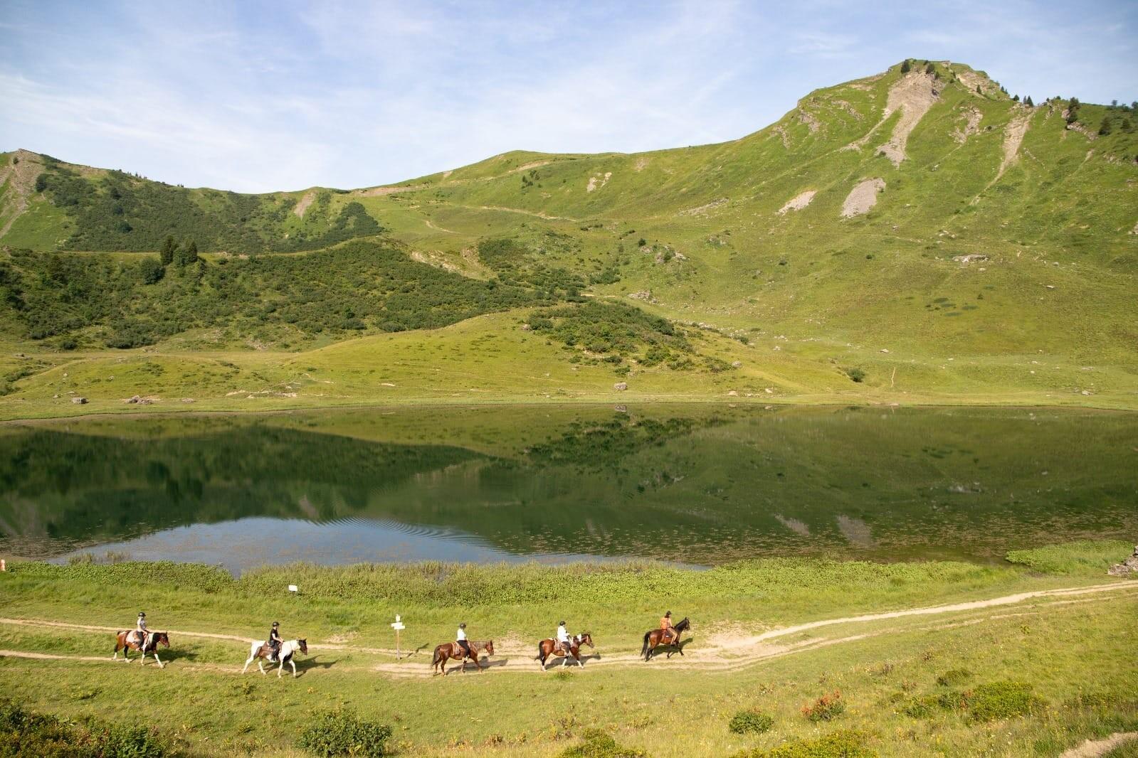 Randonnée équestre dans la Vallée du Giffre 1/1