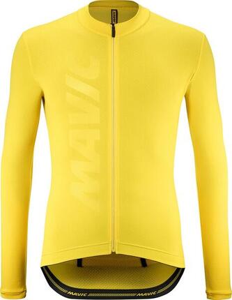 Mavic Aksium Thermo Trui met lange mouwen Geel