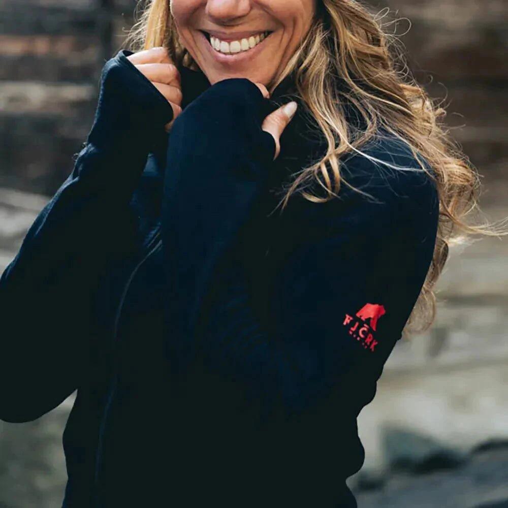 Merino Ultra 300 Damenjacke - Kapuze 3/5