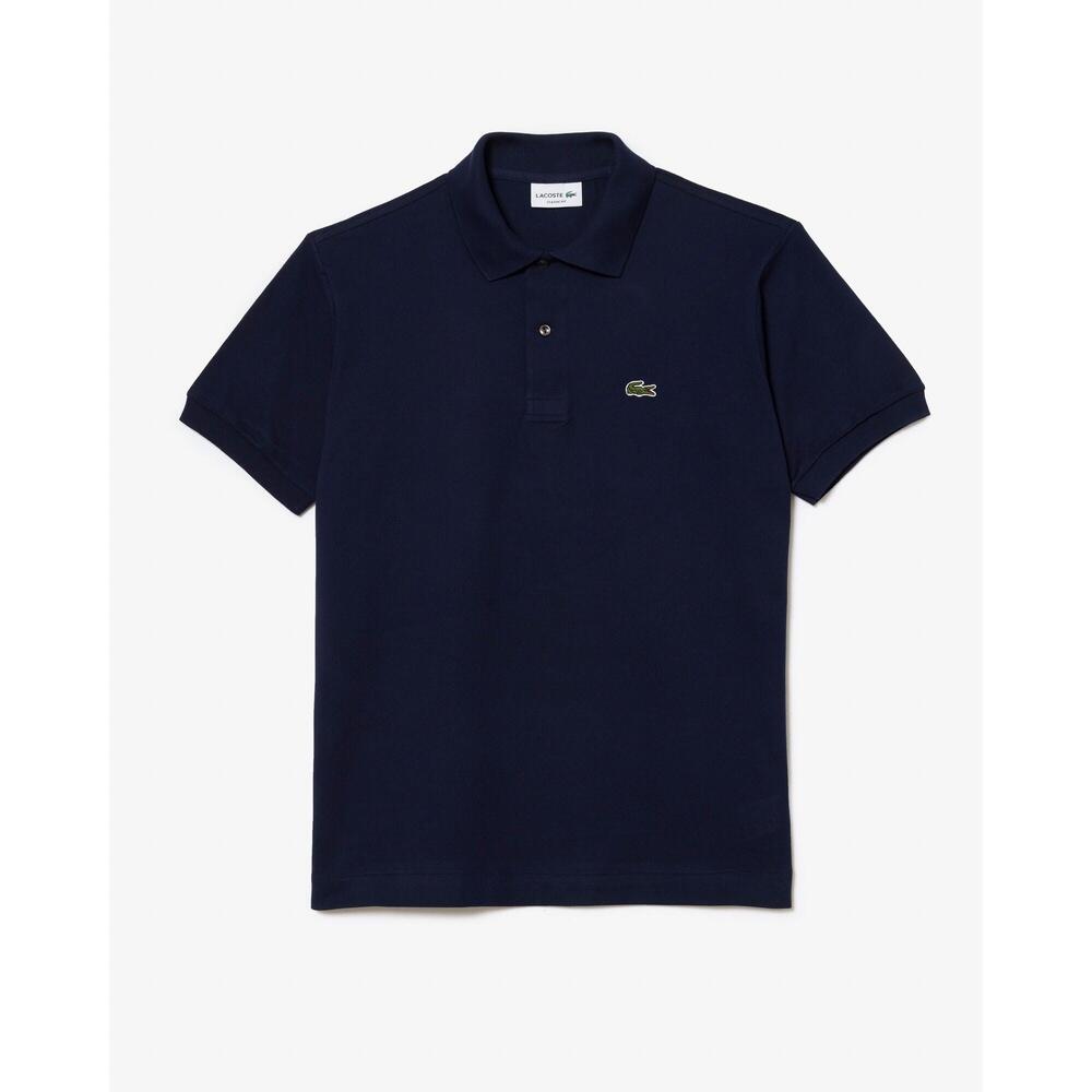Polos Hombre Lacoste L1212 Short Sleeved Ribbed Collar S Azul 4/7