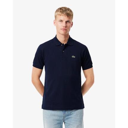 Lacoste Modèle L1212 Short Sleeved Ribbed Collar S Couleur Noir
