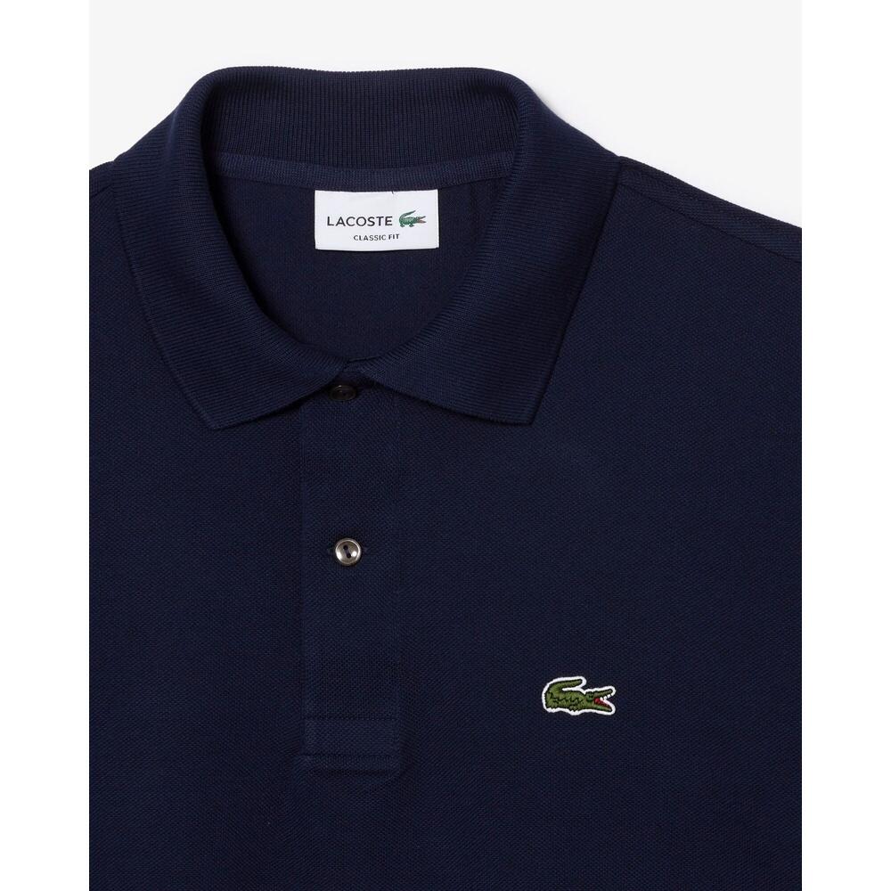 Polos Hombre Lacoste L1212 Short Sleeved Ribbed Collar S Azul 6/7