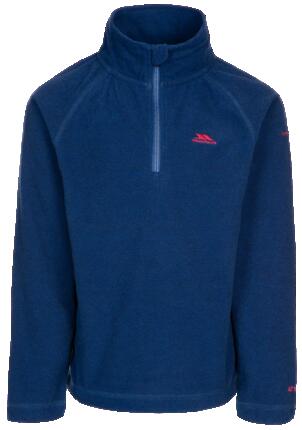 Trespass Keynote Kinder-Fleece Half-Zip dunkelblau Gr. 7/8