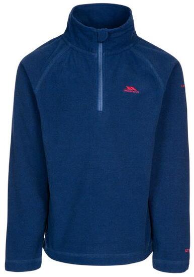 Trespass Keynote Kinder-Fleece Half-Zip dunkelblau Gr. 7/8