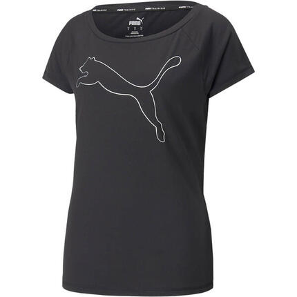 Puma Train Favorite Jersey Cat Tee T-Shirt Dame