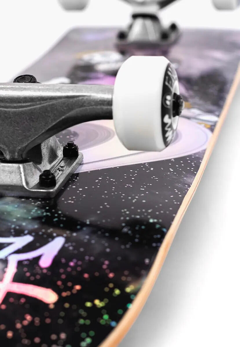 ENUFF Skateboard Complet Skully Hologram Noir 5/6