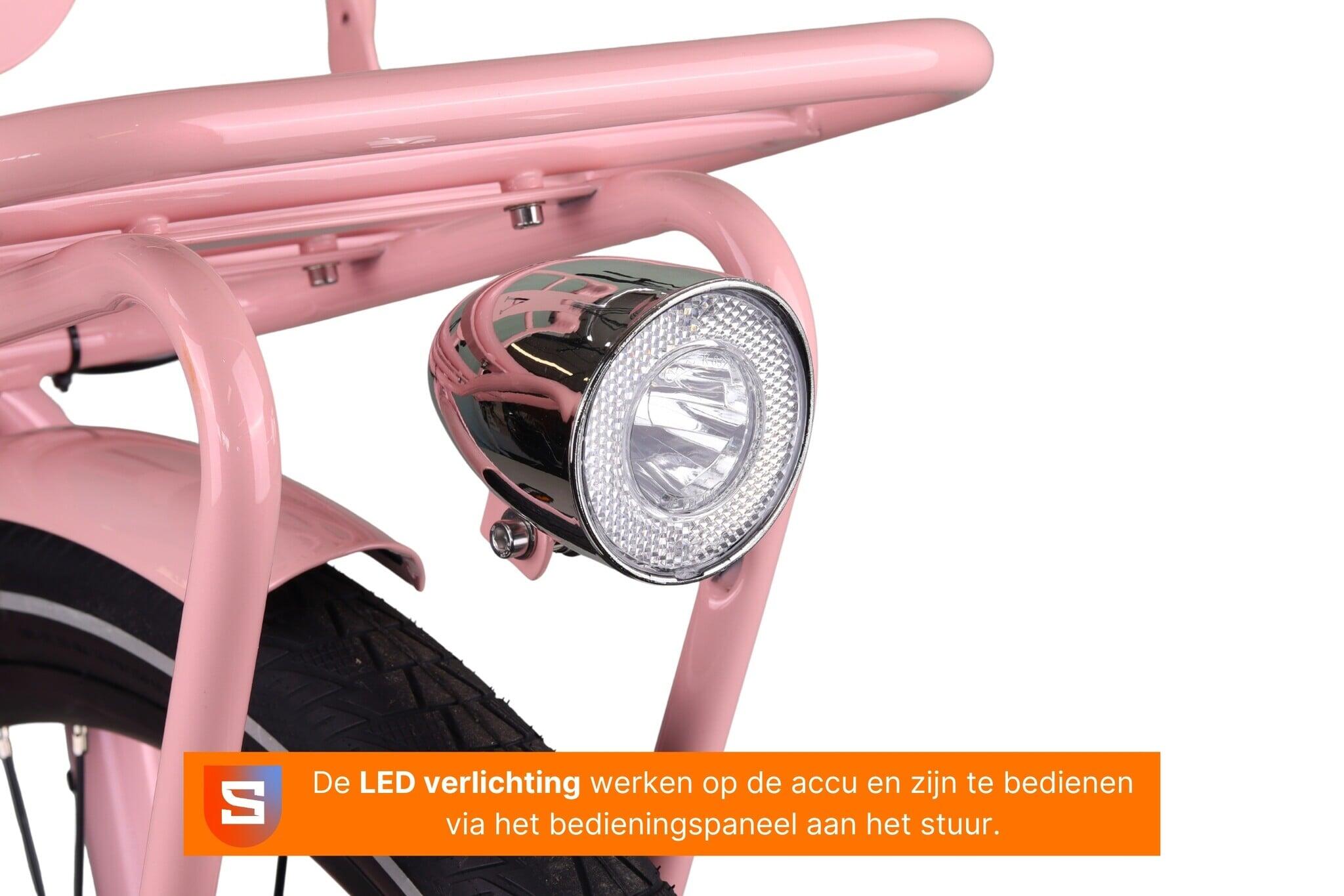Altec Troja Elektrische Transportfiets 28 inch Hydraulische Schijfrem 53cm 7v 5/7