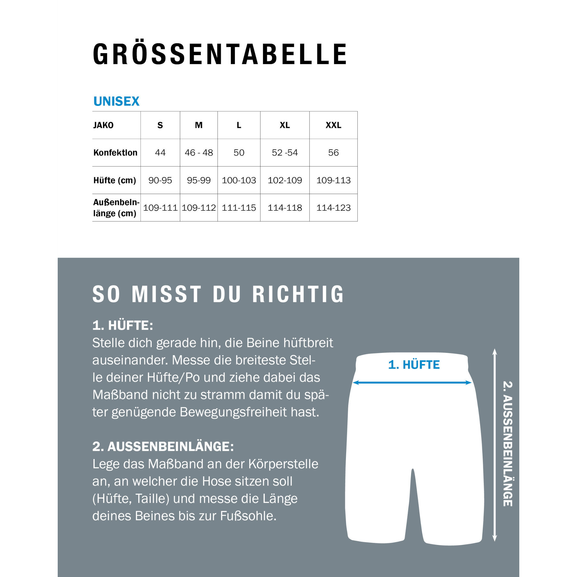 Jako Herren 2-in-1 Short mit Handytasche COR6249 4/7
