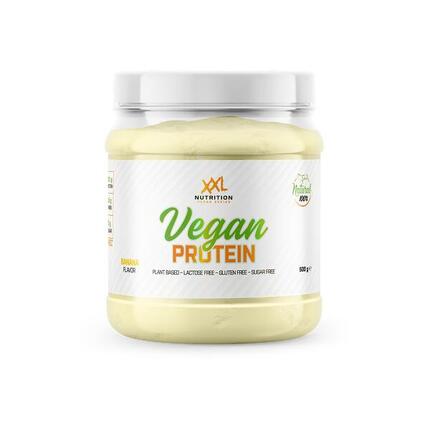 Vegan Protein - Tot 20g Proteïne, Vegan Eiwitpoeder - Banaan - 500 gram