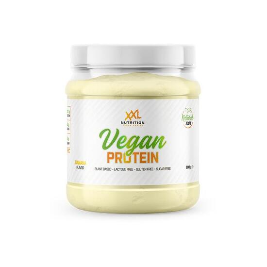 Vegan Protein - Tot 20g Proteïne, Vegan Eiwitpoeder - Banaan - 500 gram