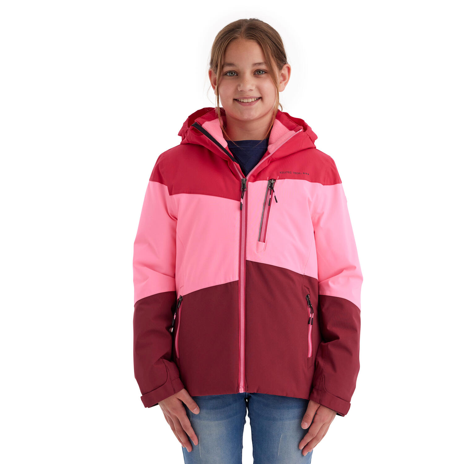 Kinder, Mädchen Outdoorjacke KOW 170 3/7