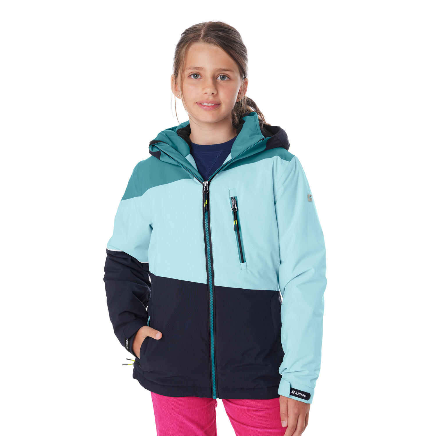 Kinder, Mädchen Skijacke KSW 331 GRLSJCKT 3/7