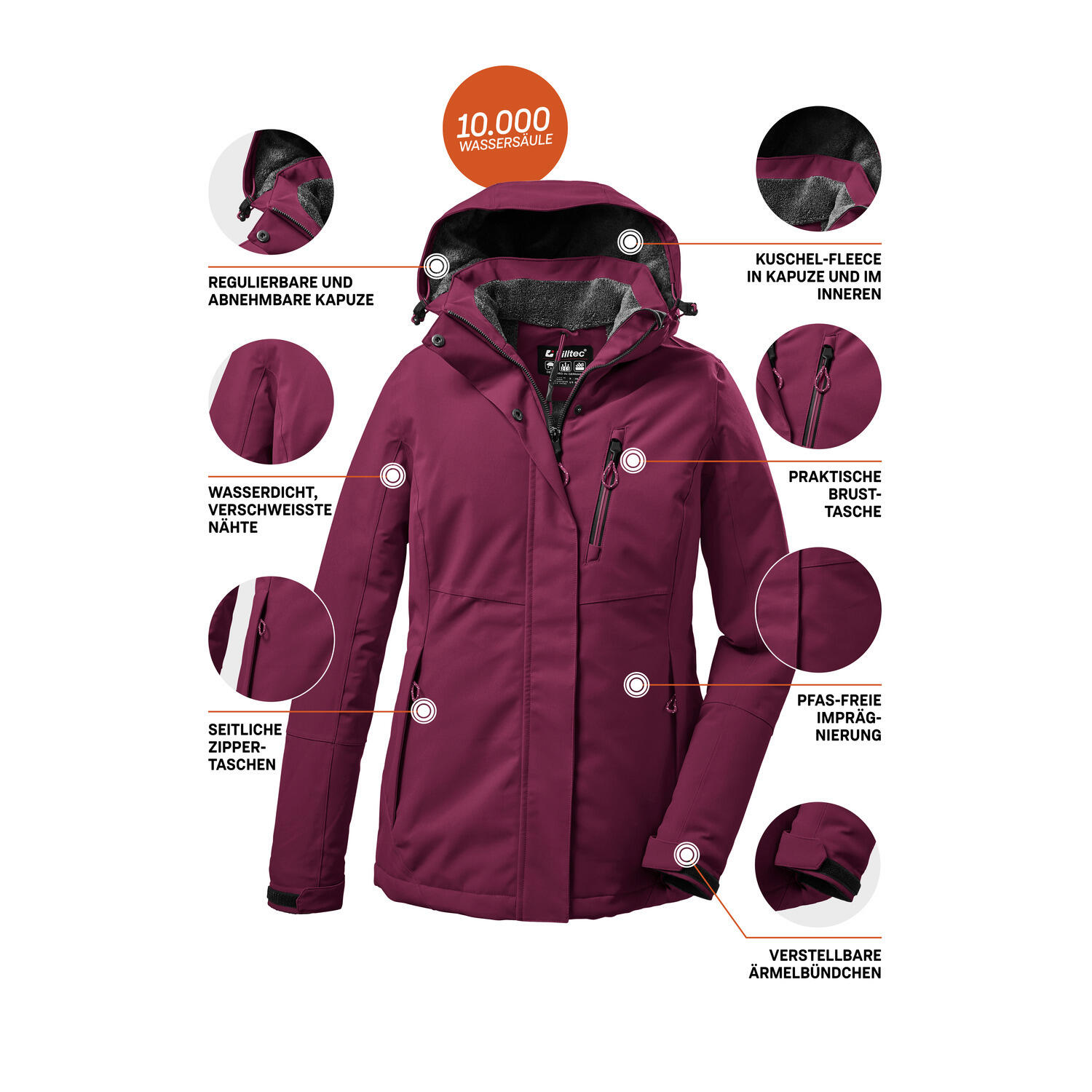 Damen Outdoorjacke KOW 140 5/7