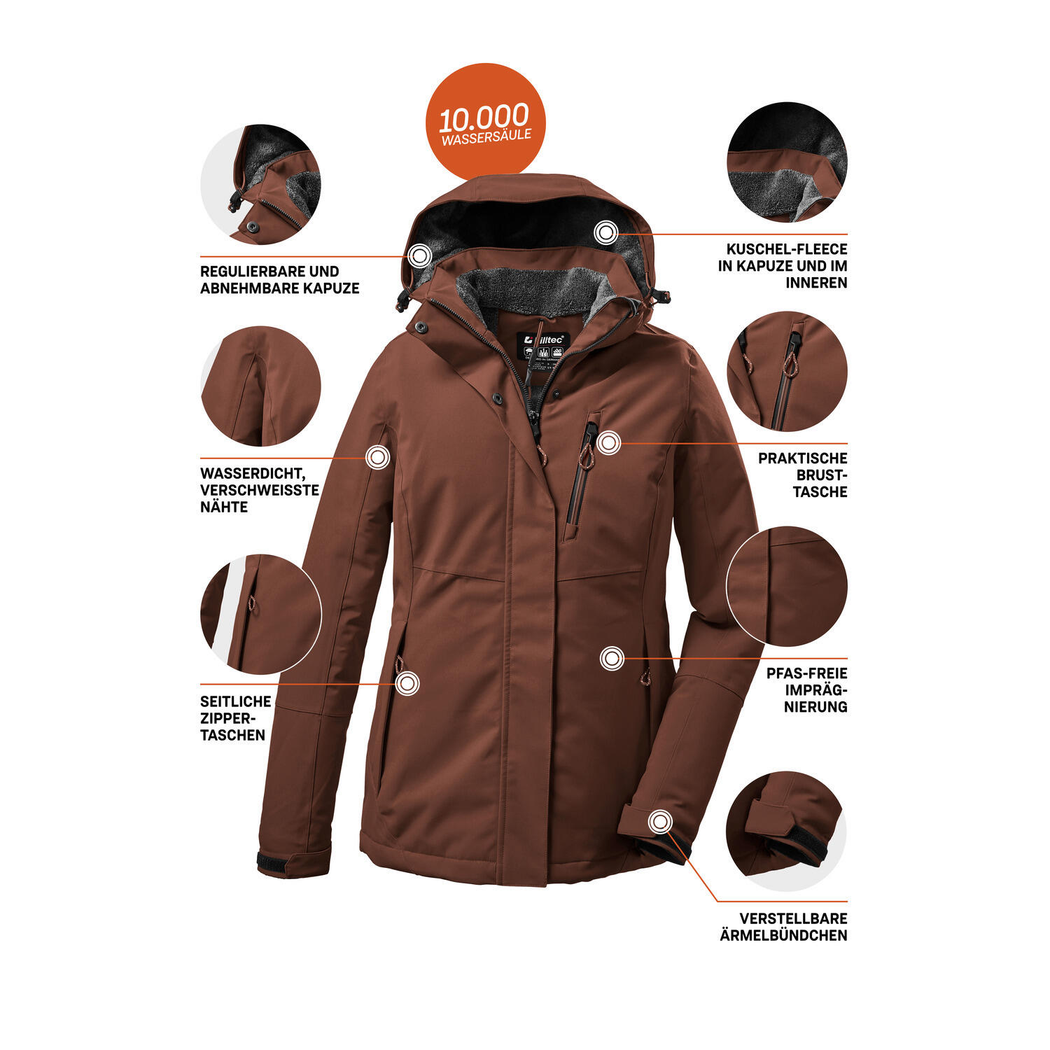 Damen Outdoorjacke KOW 140 5/7