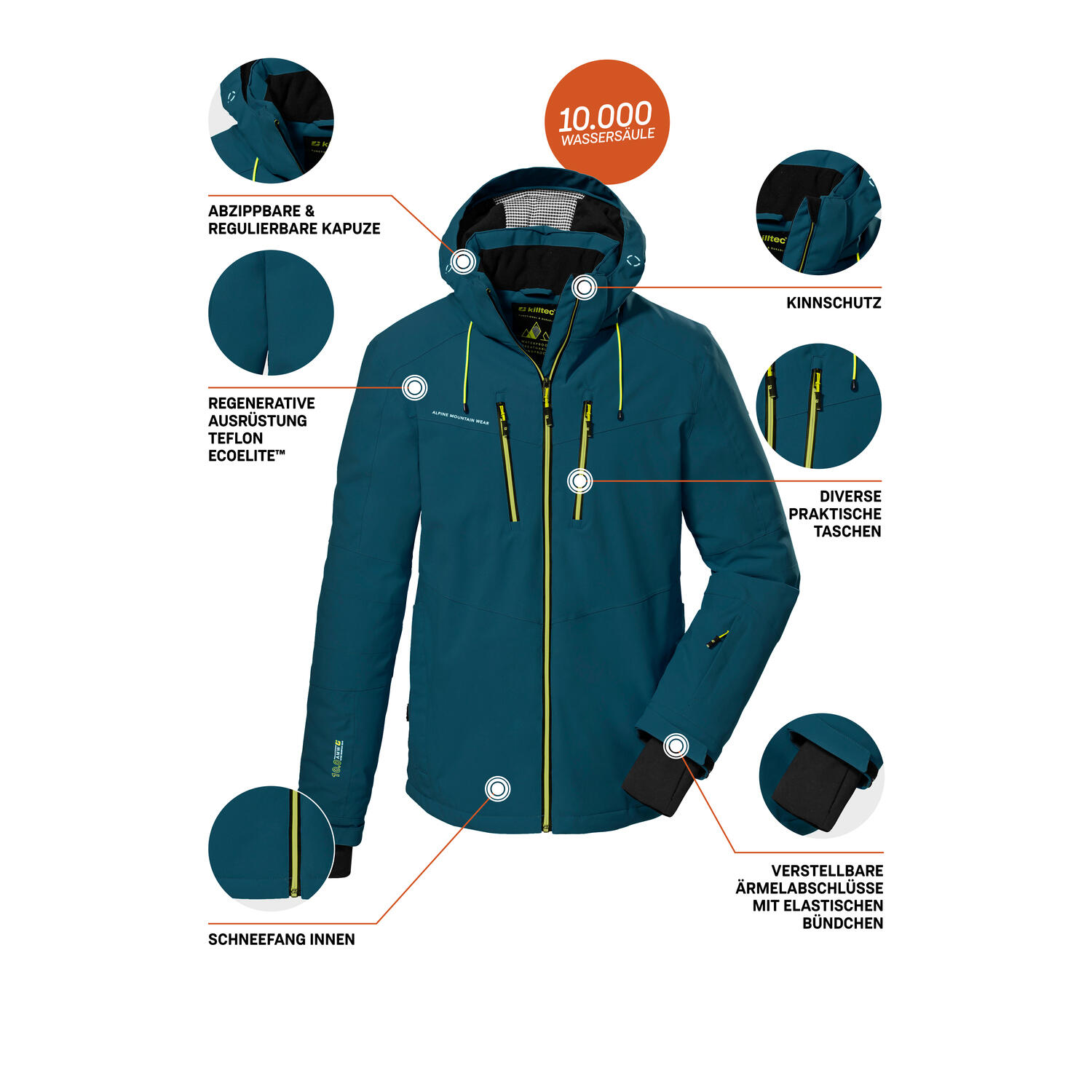 Herren Skijacke KSW 44 5/6