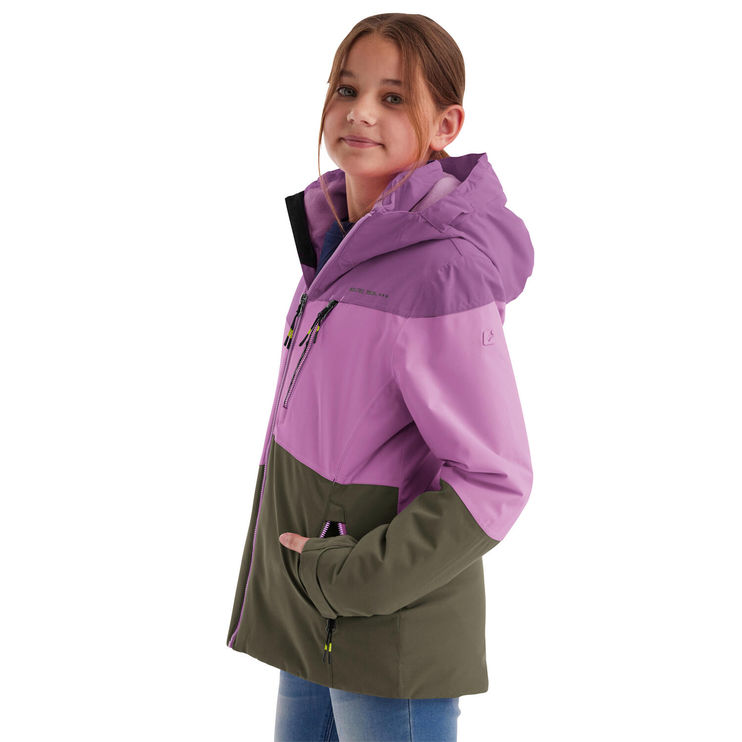 Kinder, Mädchen Outdoorjacke KOW 170 5/7