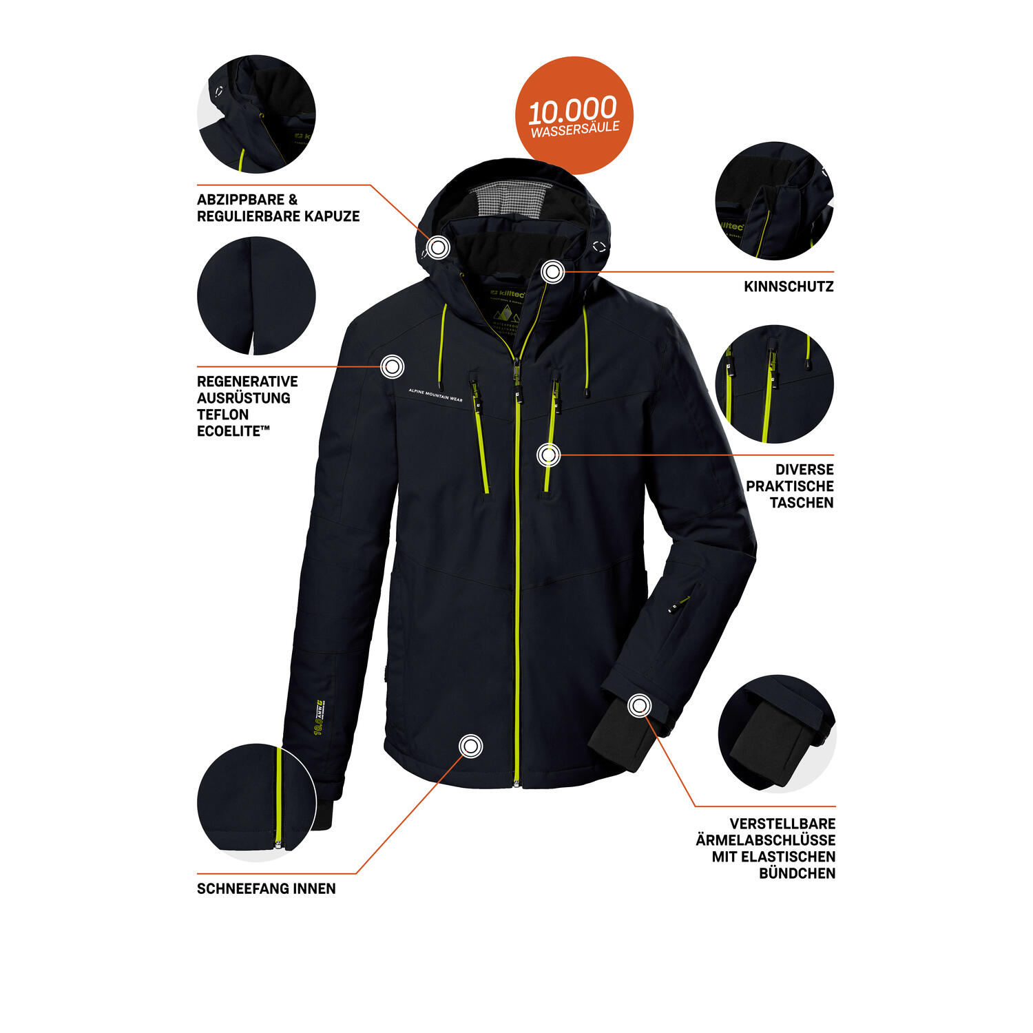 Herren Skijacke KSW 44 5/6