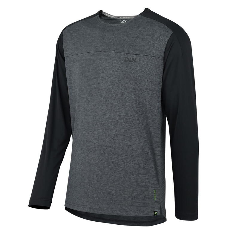 Flow X Kids Jersey Manches Longues - Gris/Noir