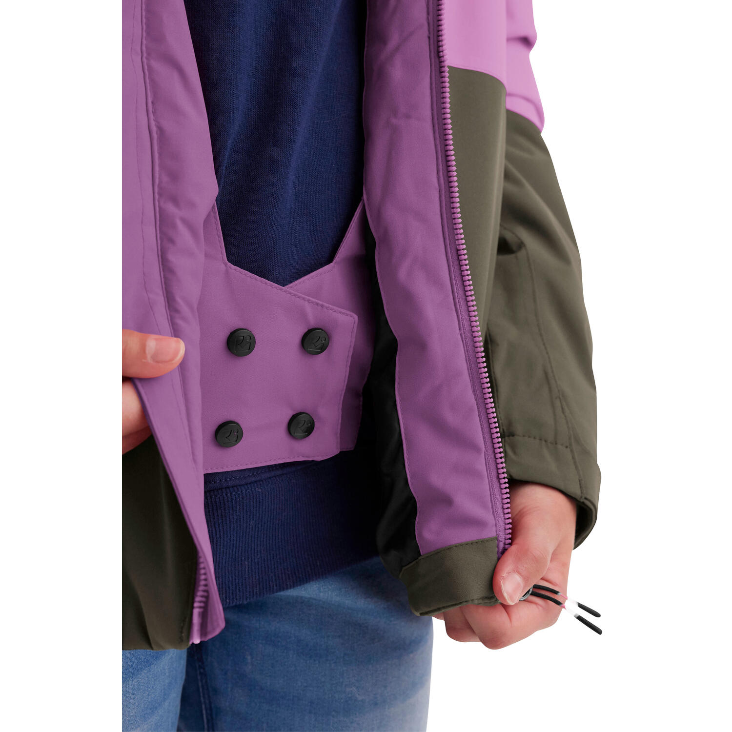 Kinder, Mädchen Outdoorjacke KOW 170 6/7