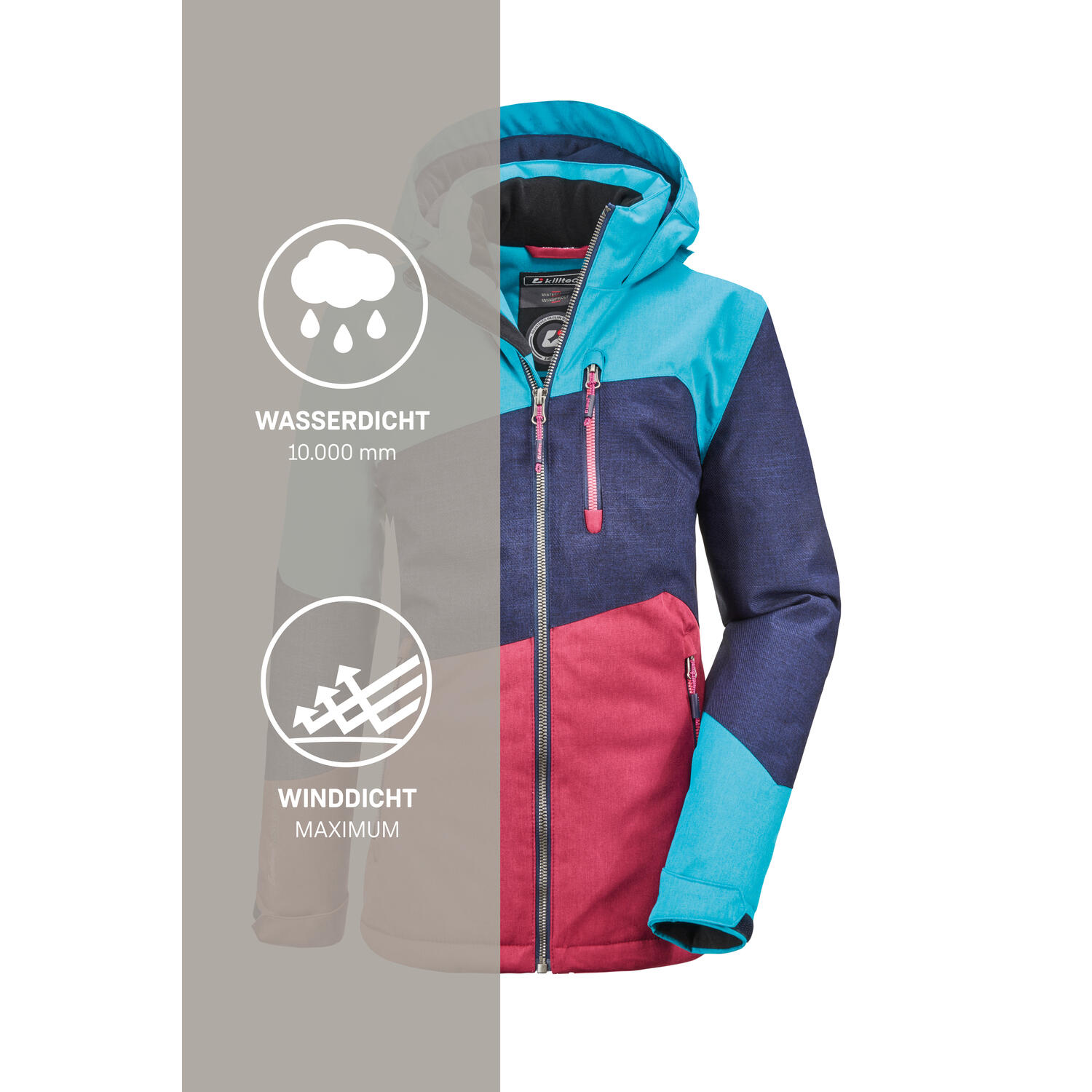 Mädchen Outdoorjacke Lynge 7/7