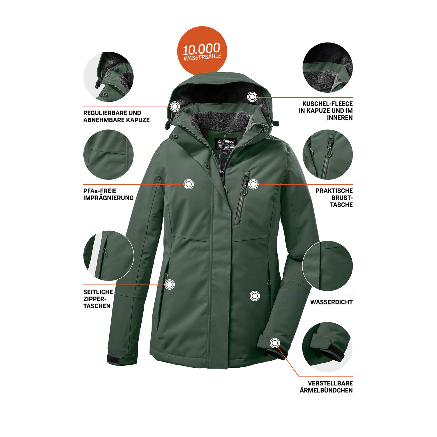 Damen Outdoorjacke KOW 140 5/7