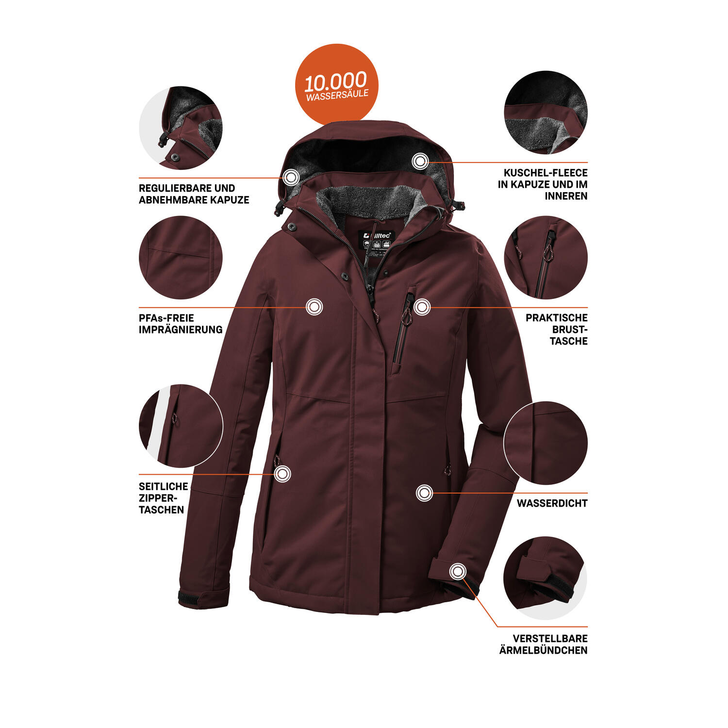 Damen Outdoorjacke KOW 140 5/7