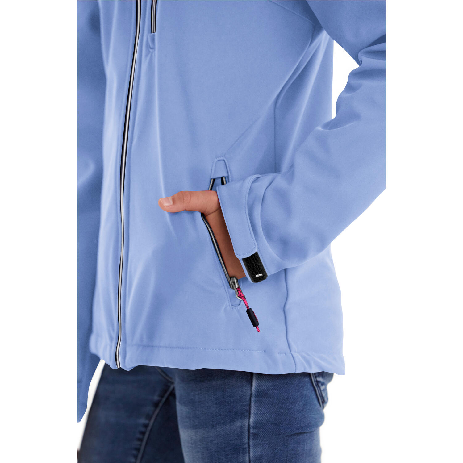 Kinder, Mädchen Softshelljacke Softshelljacke 3/7