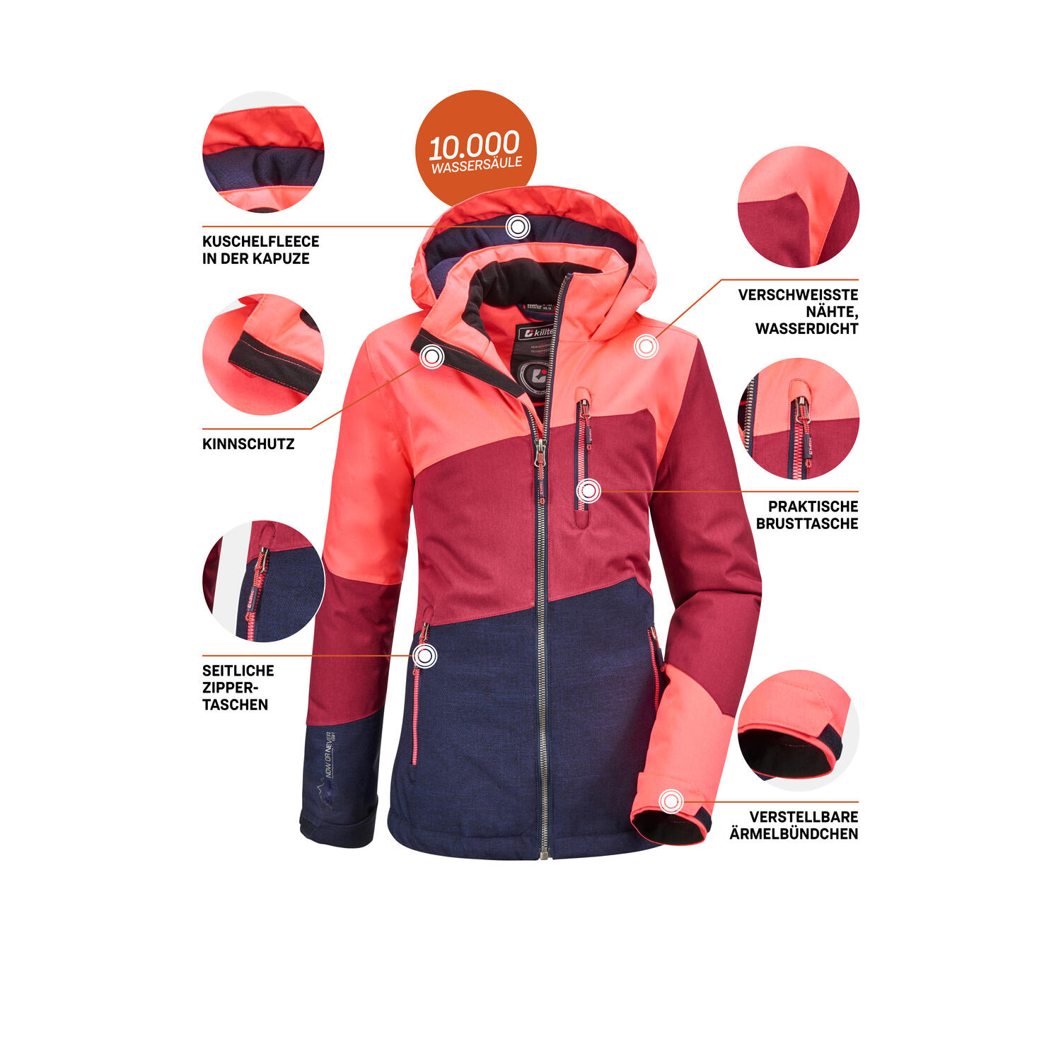 Mädchen Outdoorjacke Lynge 7/7