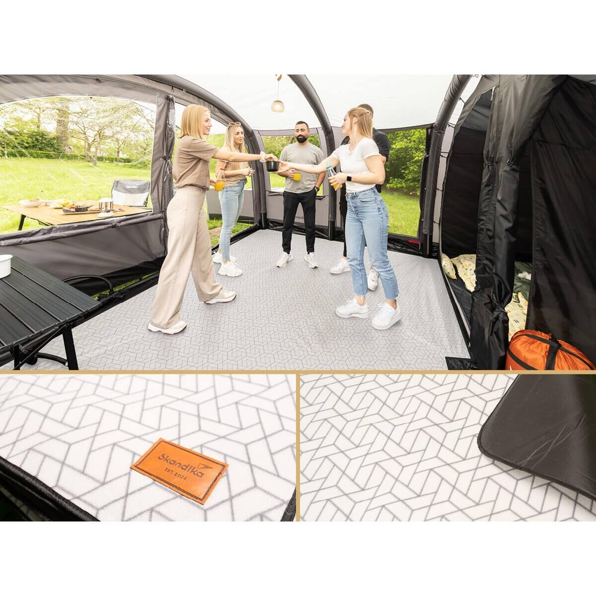 Tappetino tenda de campeggio Lindal - 283×380cm - in pile morbido al tatto 3/7