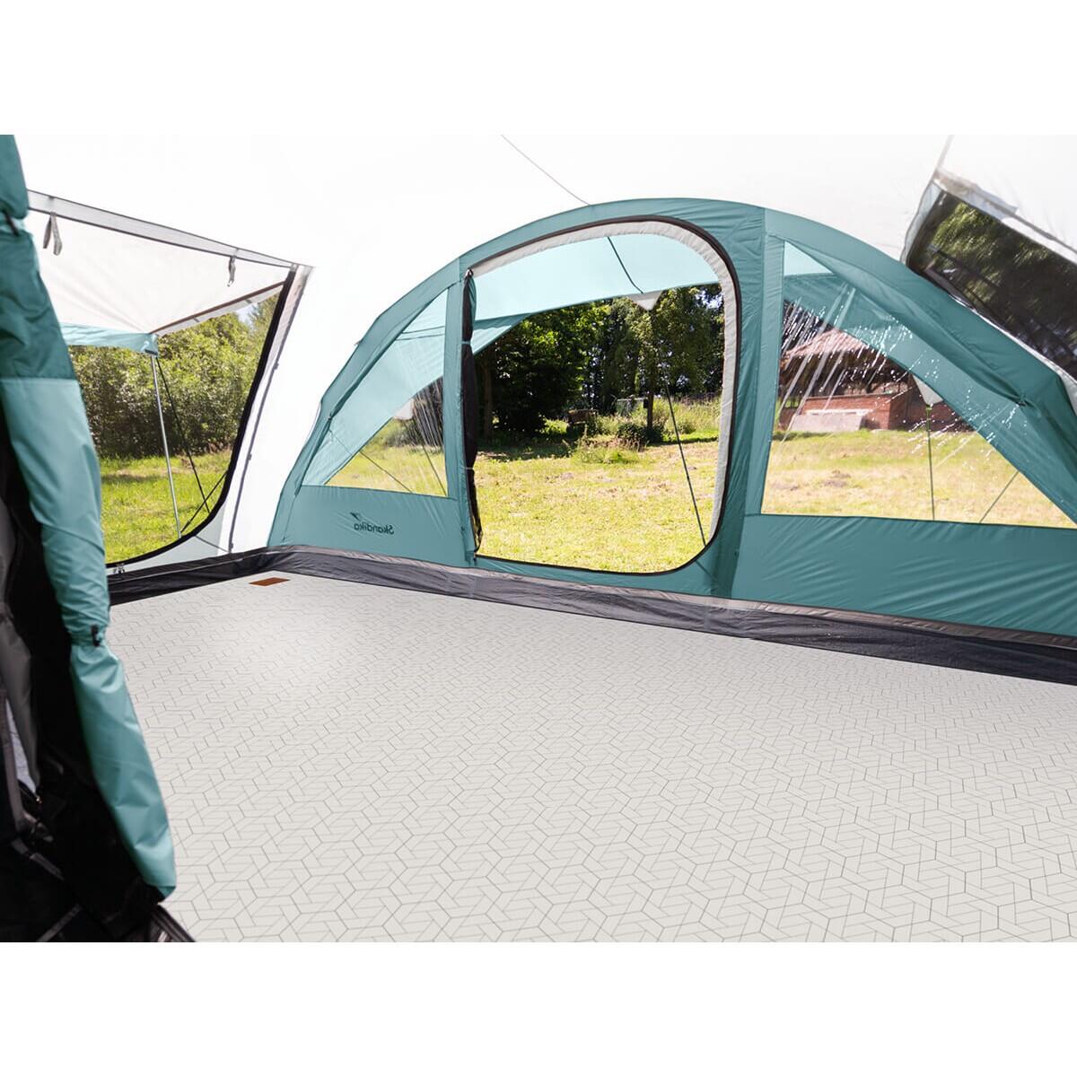 Tapis de tente Lindal - camping - 370×200cm - polaire Softtouch - sac rangement 2/7