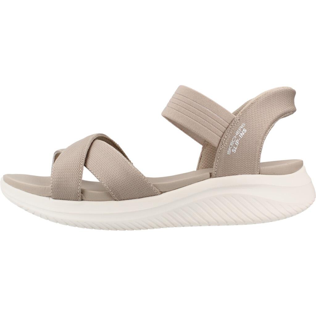 Sandali Bassi Donna Skechers  Marrone 2/5