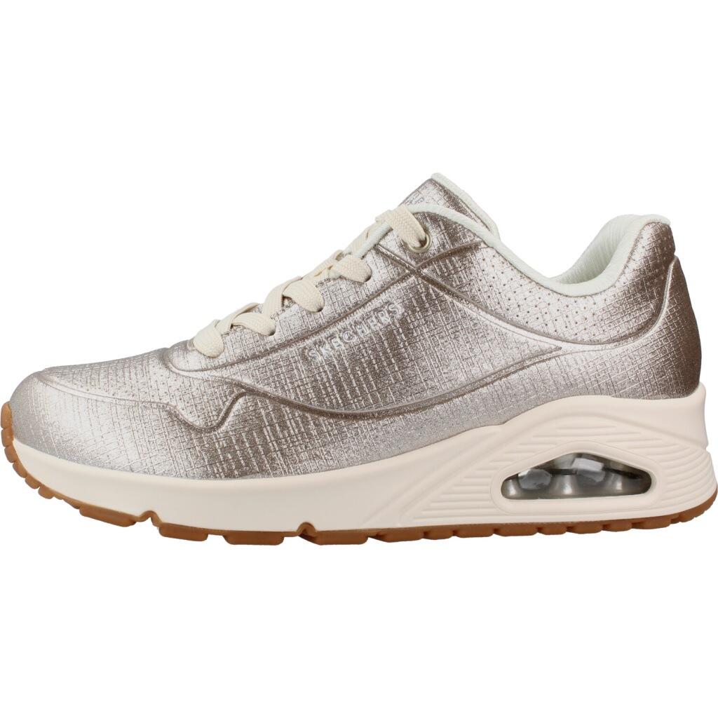 Skechers Uno Sneakers beige Glitzer metallic 177859 2/7