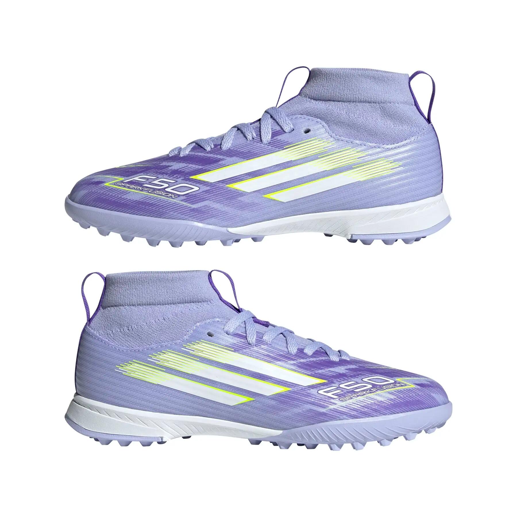 Chaussures de football enfant adidas F50 Sparkfusion TF 5/7