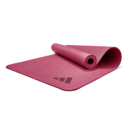 Tapis de yoga Premium Adidas, 5mm, bleu