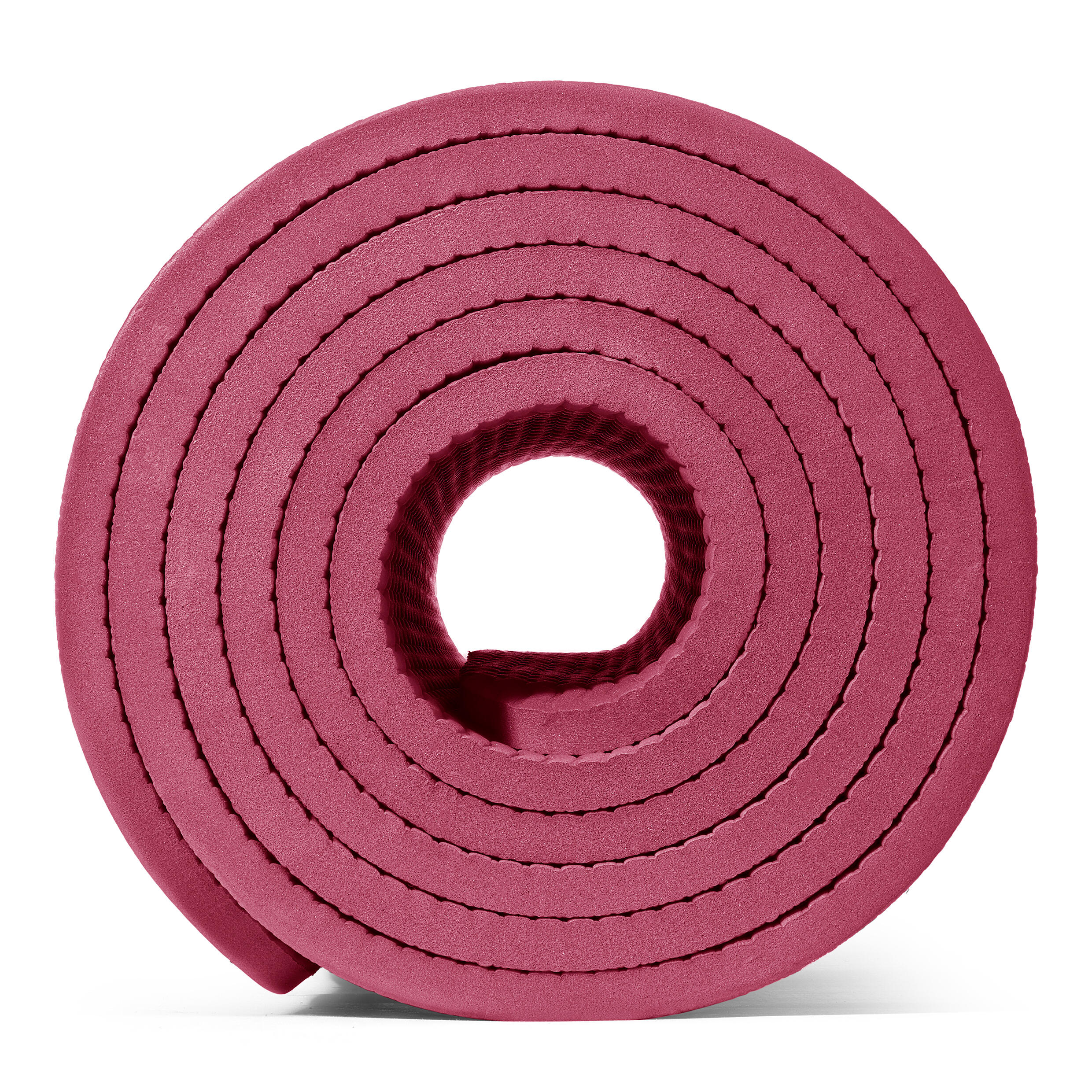 Tapis de fitness et de yoga Adidas, 8 mm, rouge foncé 3/5