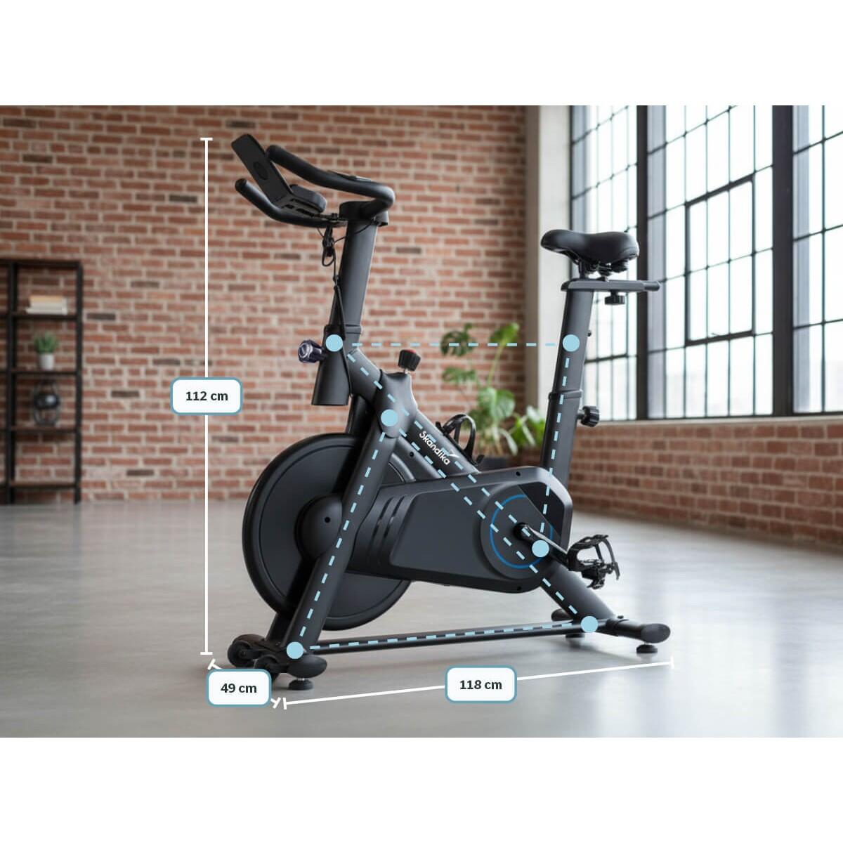 Vélo de biking connecté Speedbike Falk P8-HM - Inertie 8 kg - Max. 125 kg 5/7